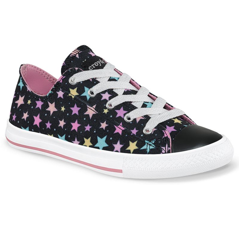 CROYDON - Tenis Casuales Lou Bajo Negro para Niño Croydon