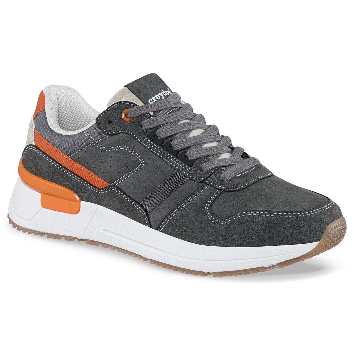 CROYDON - Tenis Urbanos Vertik Gris Croydon para Hombre