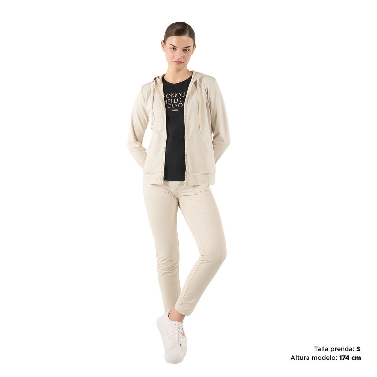 TOTTO - Buzo para Mujer Tawy Beige
