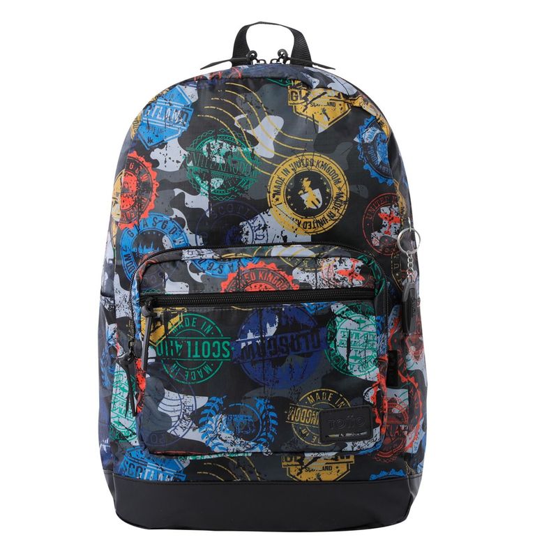 TOTTO - Morral Universitario Porta PC 14" Tocax Negro Hombre