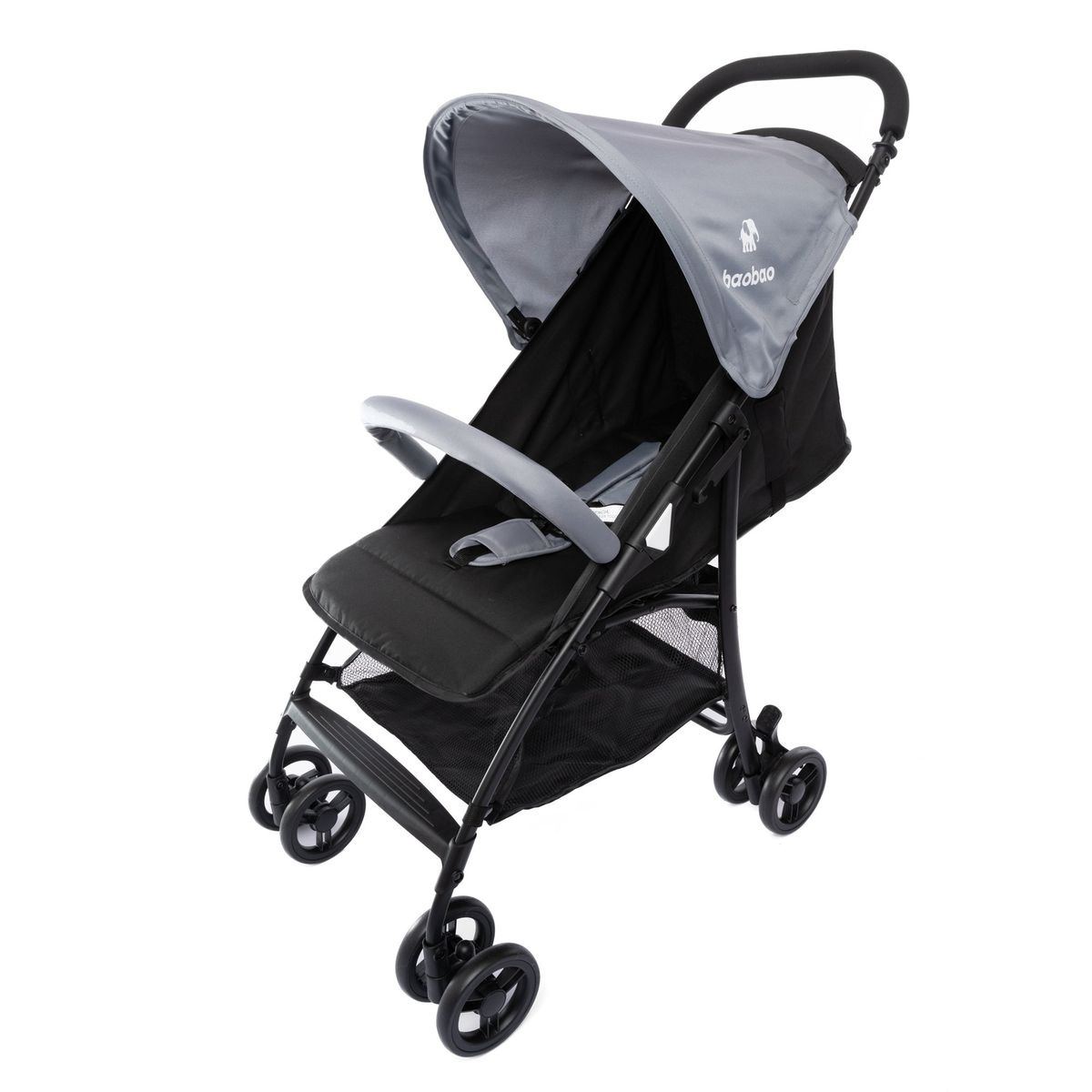 BAOBAO - Coche Paseador para Bebe Basicbliss Baobao Gris
