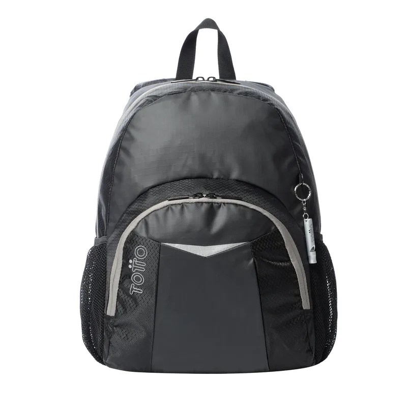 TOTTO - Morral Universitario Teck 2.0 Porta PC 13" Negro Hombre