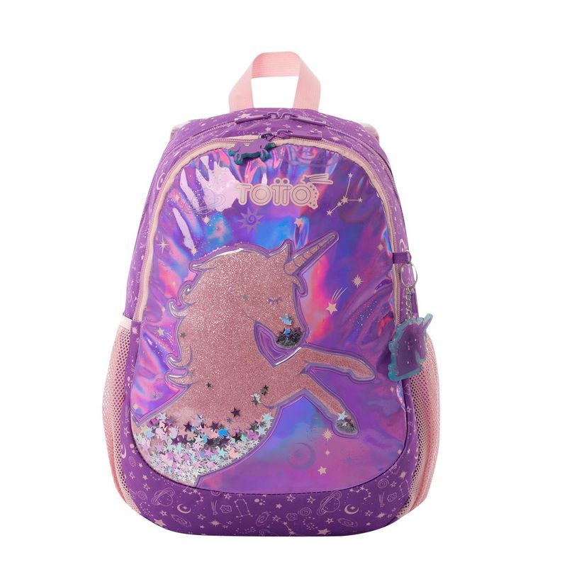TOTTO - Morral para Niña Unispace Mediano Morado