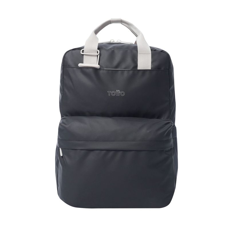 TOTTO - Morral Universitario Porta PC 14" Billy Negro Mujer