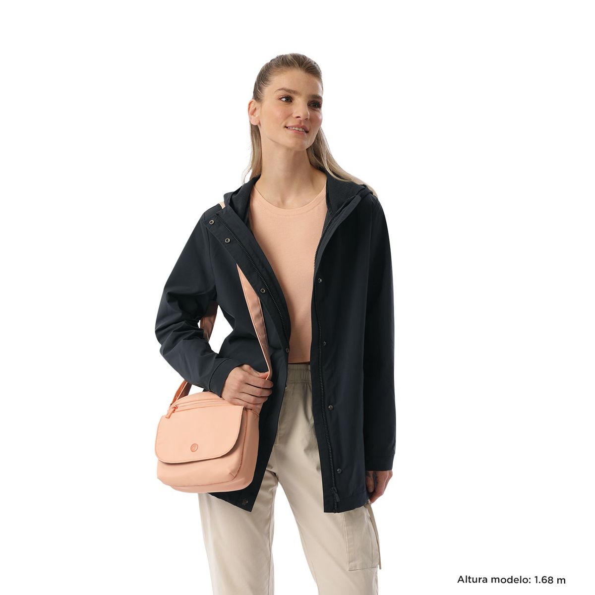 TOTTO - Bolso para Mujer Porta Tableta 8" Corneana 2.0 Durazno