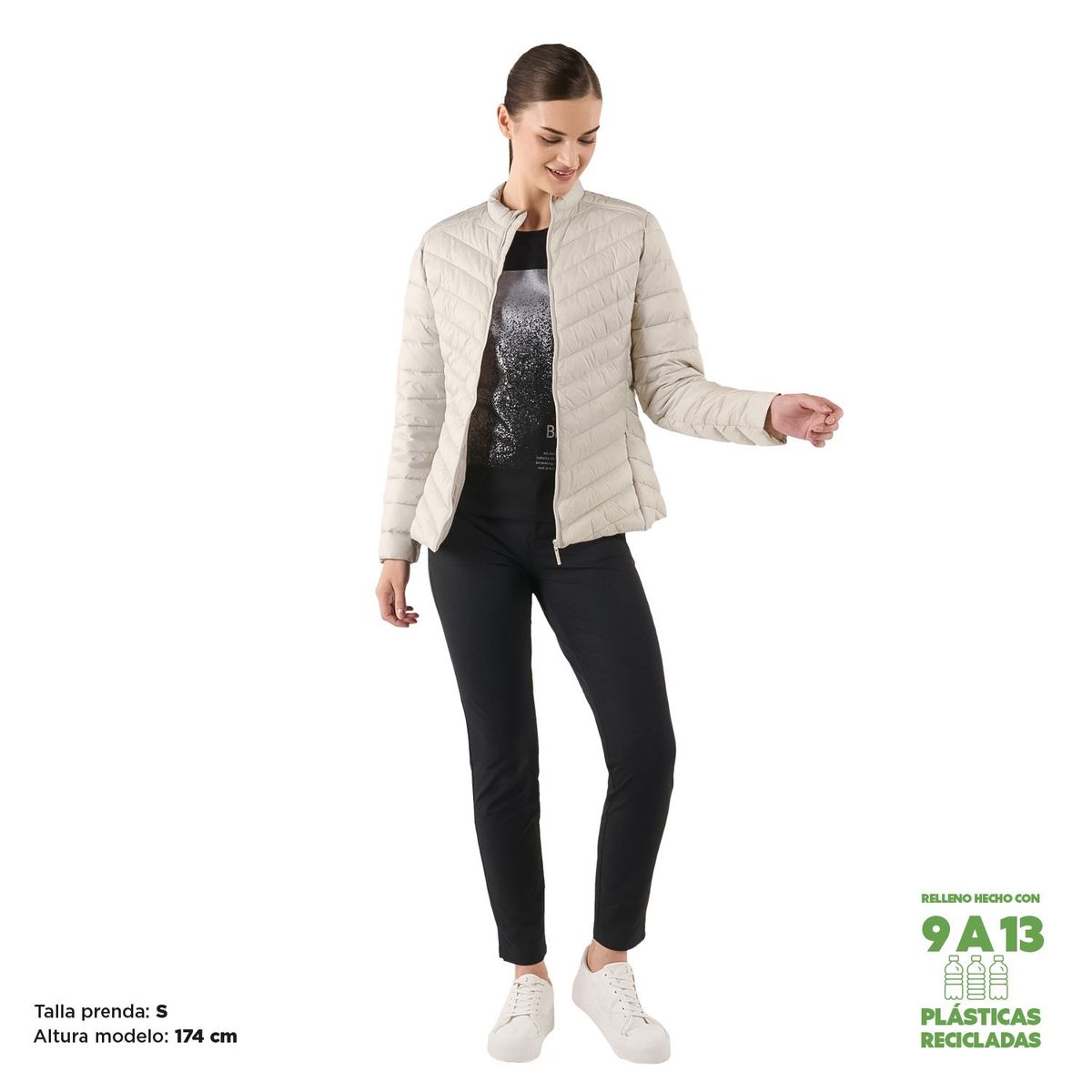 TOTTO - Chaqueta para Mujer Owens Beige