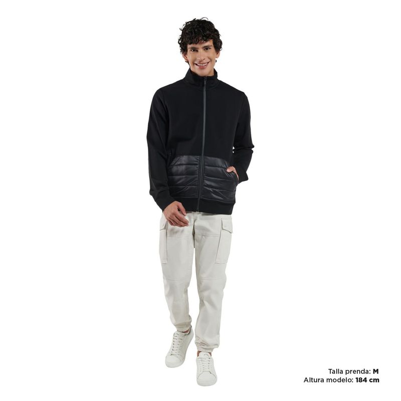 TOTTO - Buzo para Hombre Asturyas Negro