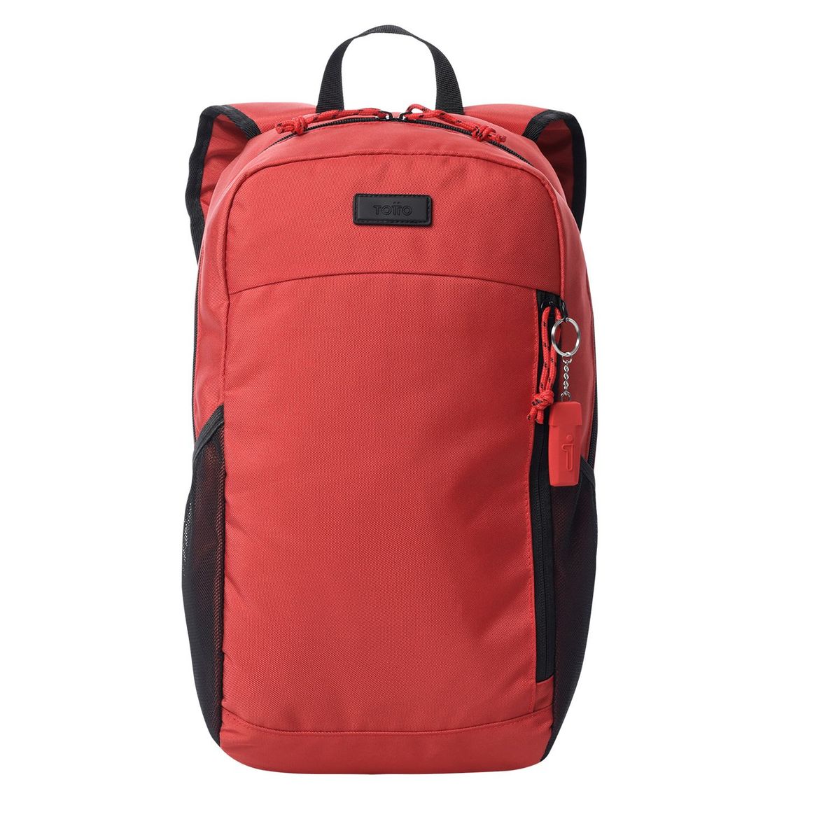 TOTTO - Morral Universitario Rocky 20 Lt Porta PC 13" Rojo Hombre