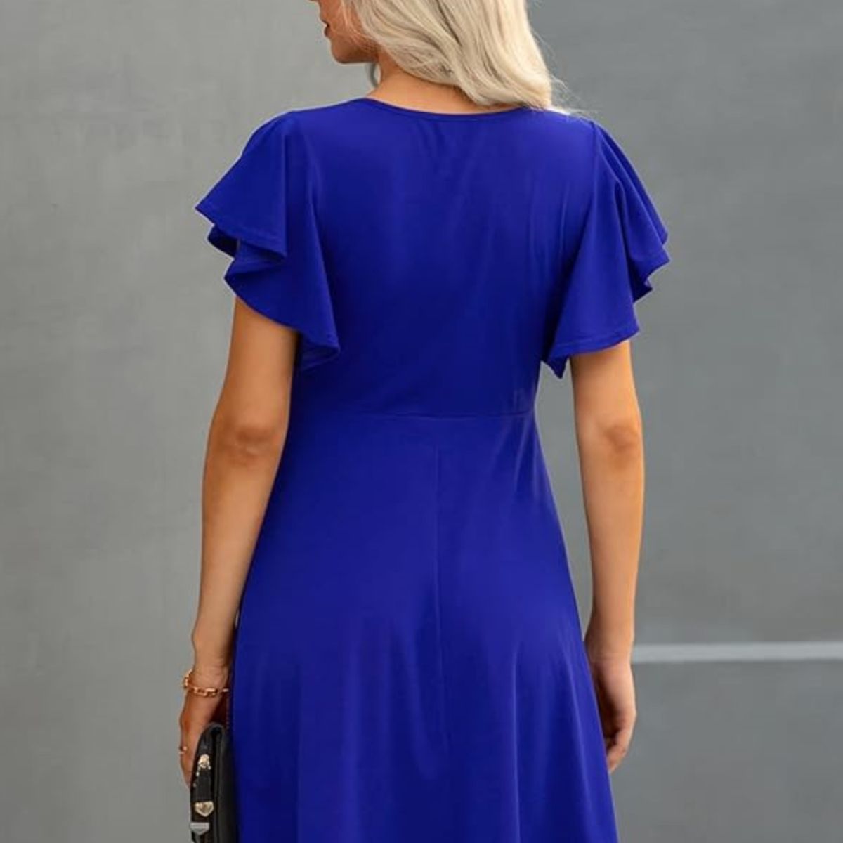 NEGRELI - VESTIDO DE MUJER SEMI-RONTONDO REF-3014