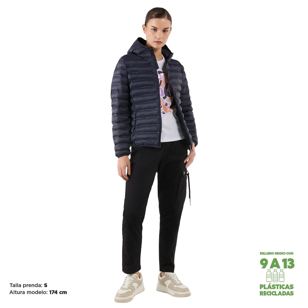 TOTTO - Chaqueta para Mujer Colorfull Pro Azul