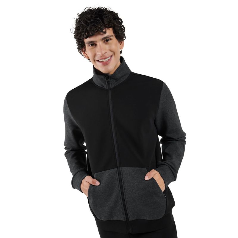 TOTTO - Buzo para Hombre Silicia Negro