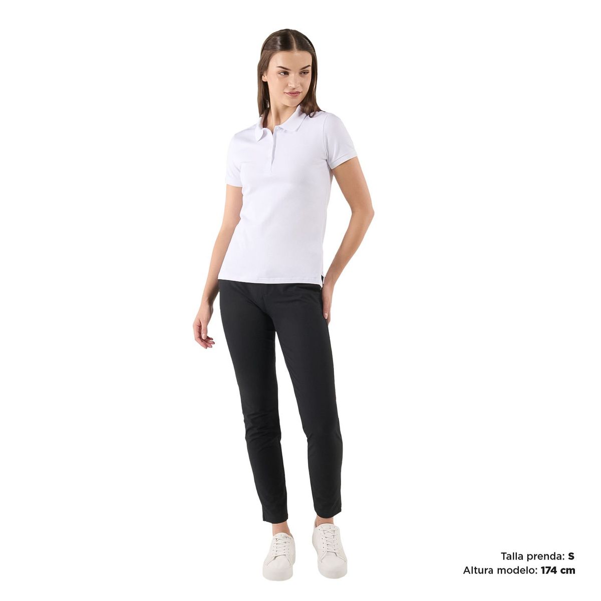 TOTTO - Camisa Polo Chechi Blanca Mujer