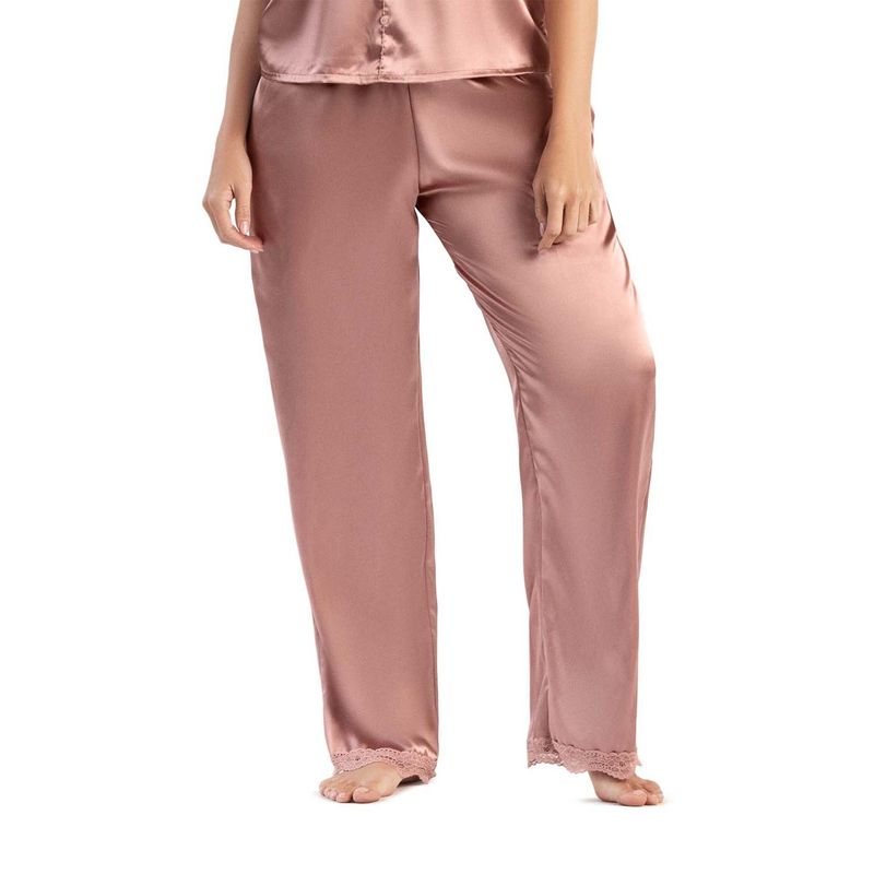 LAURA - Pantalon Pijama Satin LAURA