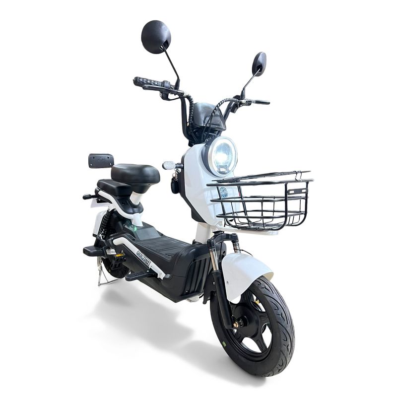 ROADMASTER - Bicicleta Eléctrica Roadmaster 500watts50km 60v72v Blanco