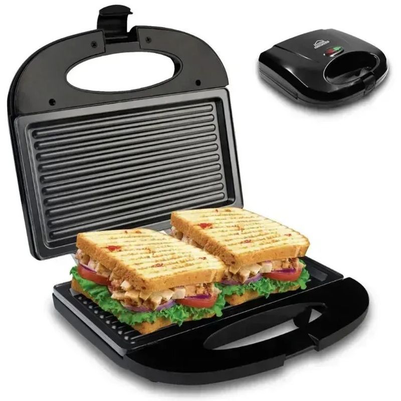 HOME ELEMENTS - Sanduchera grill asador