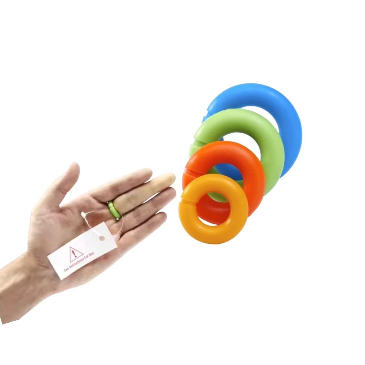 GENERICO - torniquete o anillo hemostático para el dedo tamaño surtido