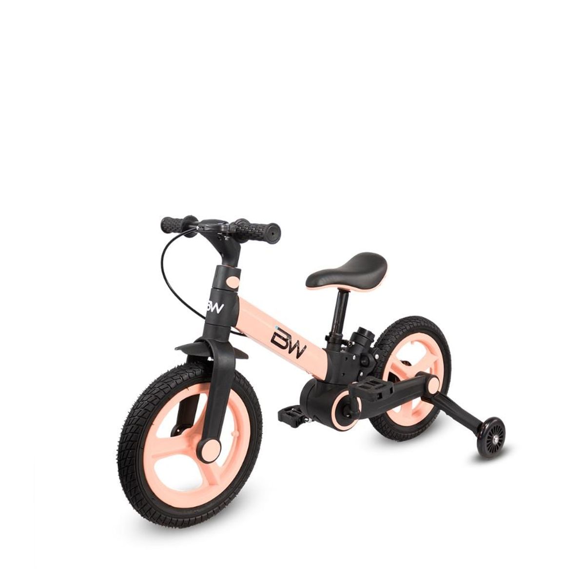 PRINSEL - Bicicleta de Balance Infantil 4 En 1 Revolt Plegable Rosa