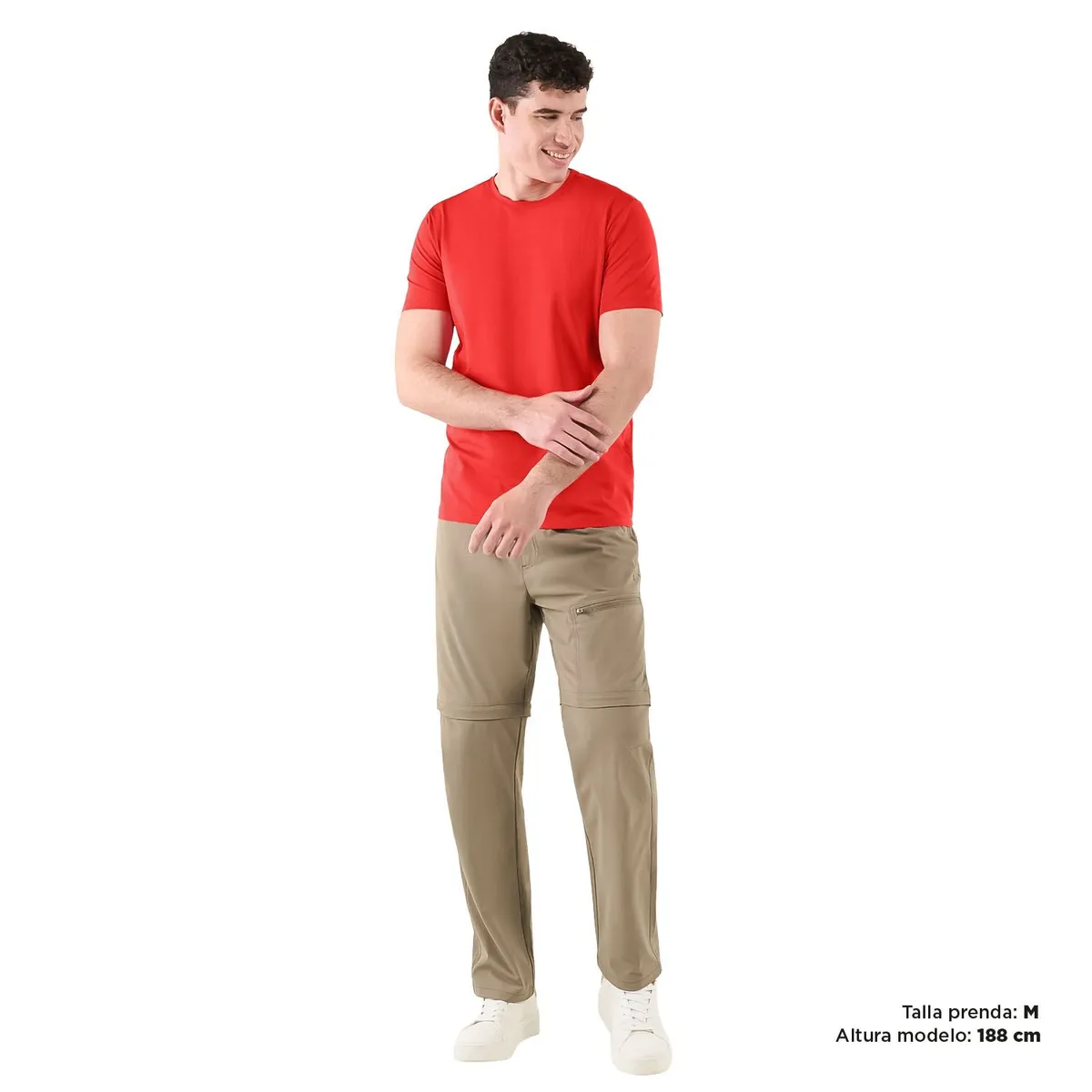TOTTO - Camiseta para Hombre Manne Roja