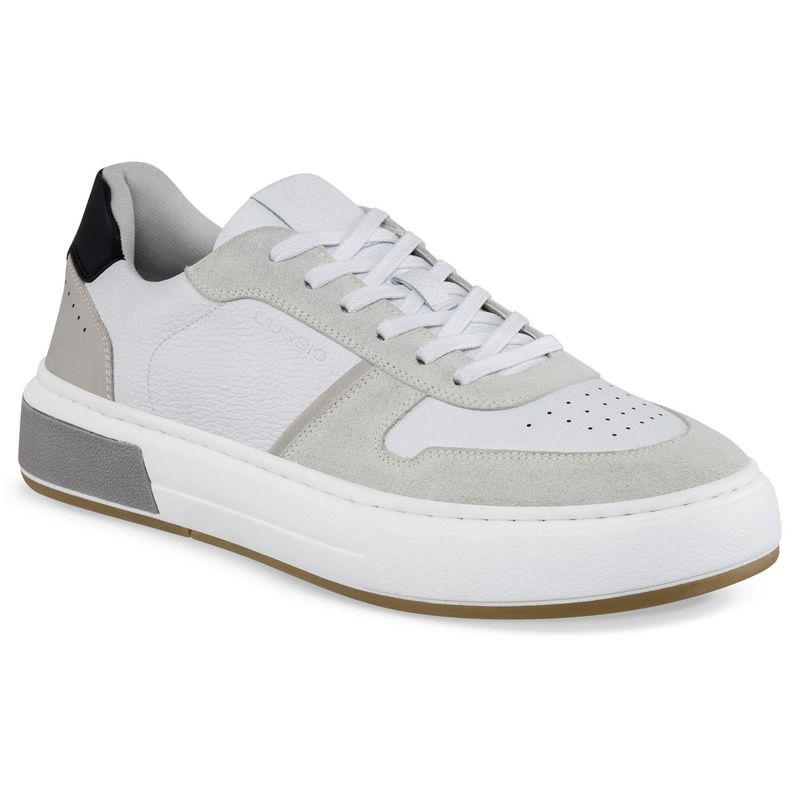LUSSIO - Tenis Urbanos Zampi Blanco para Hombre Lussio