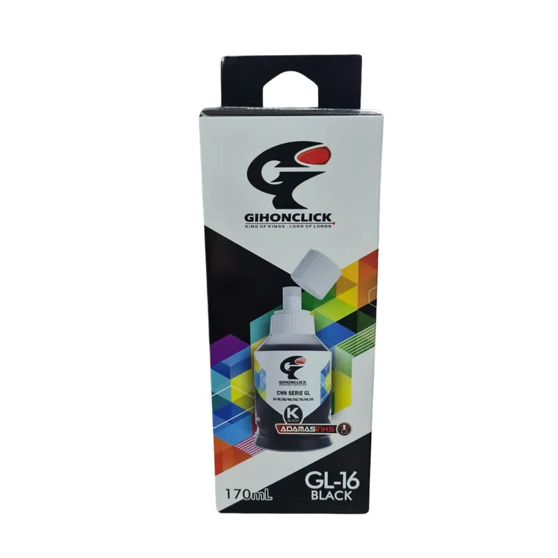 GENERICO - Tinta Generica Canon Gi-16 Negra MAXIFY GX6010 GX7010
