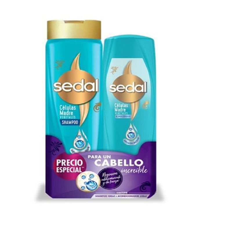 SEDAL - Kit Sedal Celulas Madre Champu y acondicionador