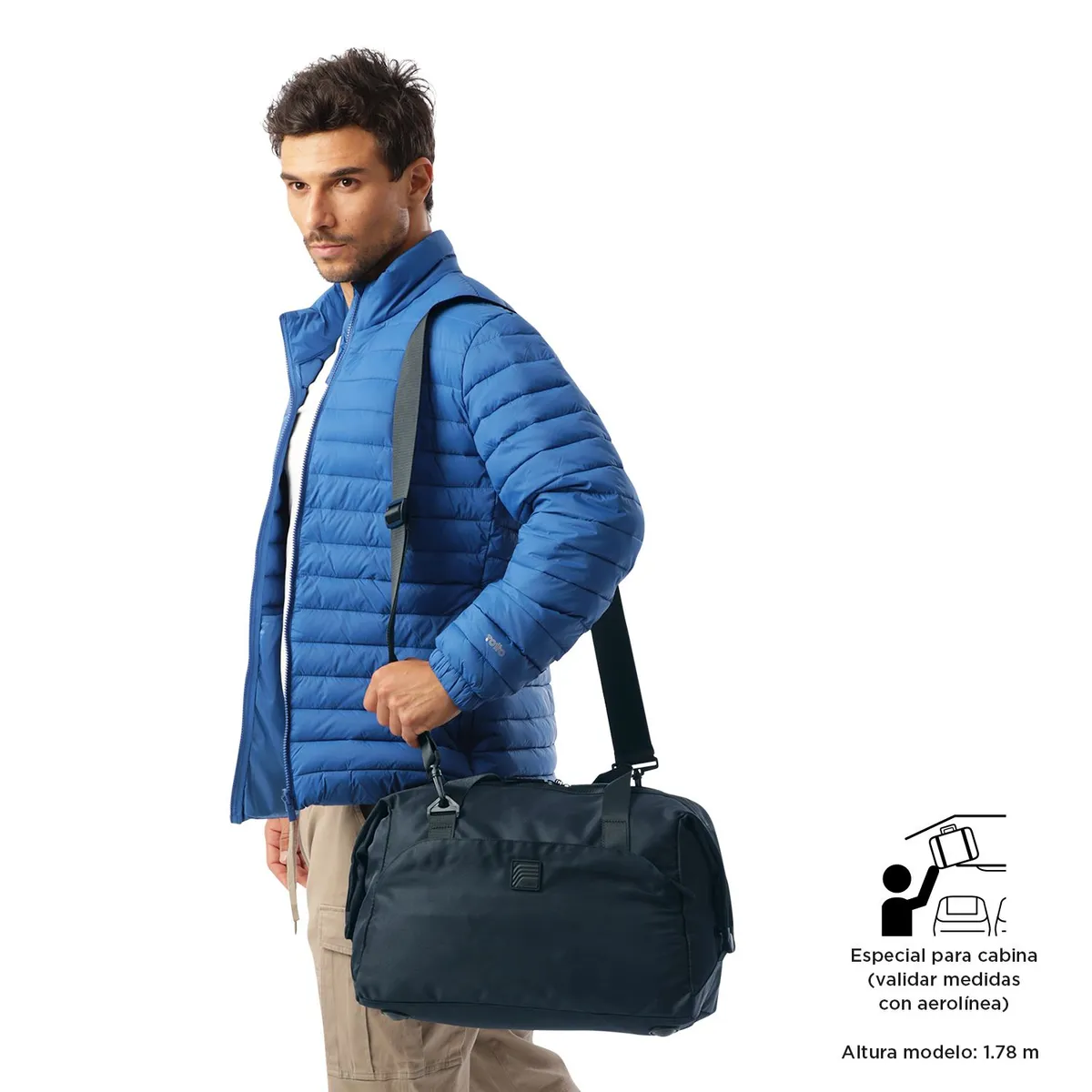 TOTTO - Tula de viaje Weekender M color Azul