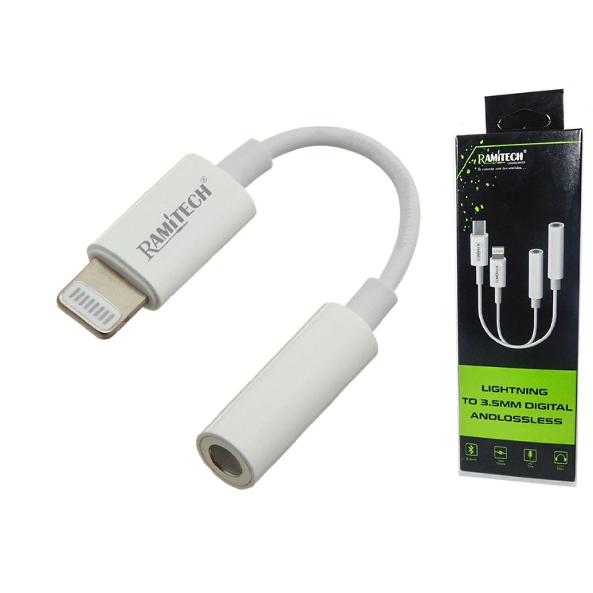 GENERICO - Cable adaptador de auriculares P2 Audio para iPhone 7 8 X 11 Pro Max