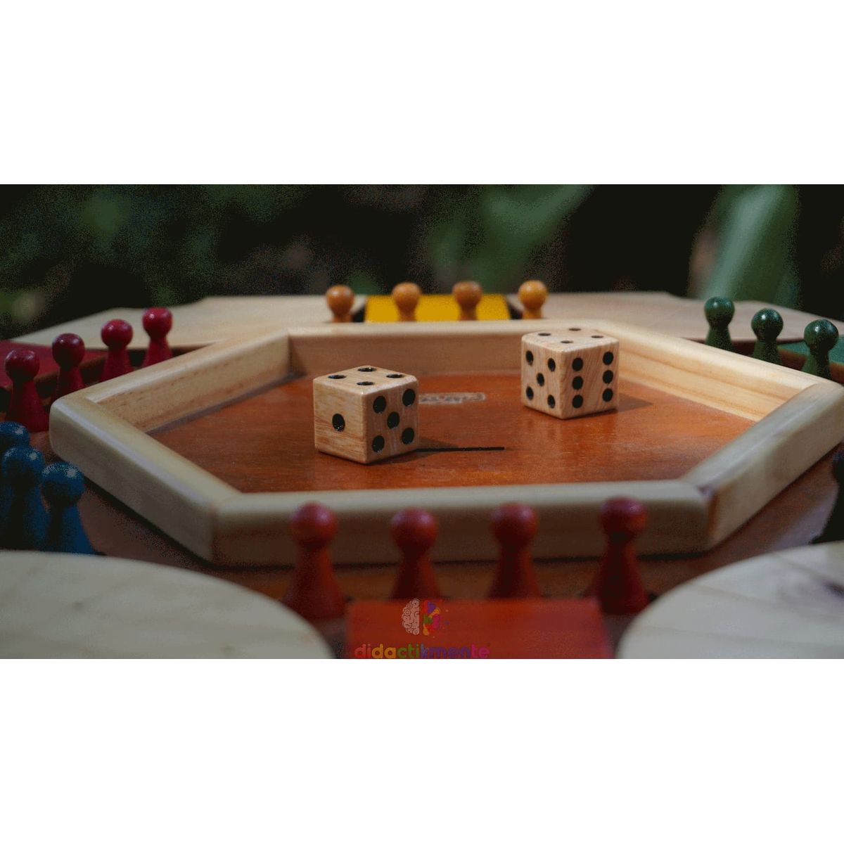 GENERICO - PARQUES DE MADERA 6 PTS 3D