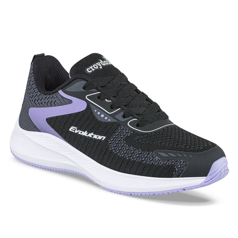 CROYDON - Tenis Running Siron Negro para Niña Croydon