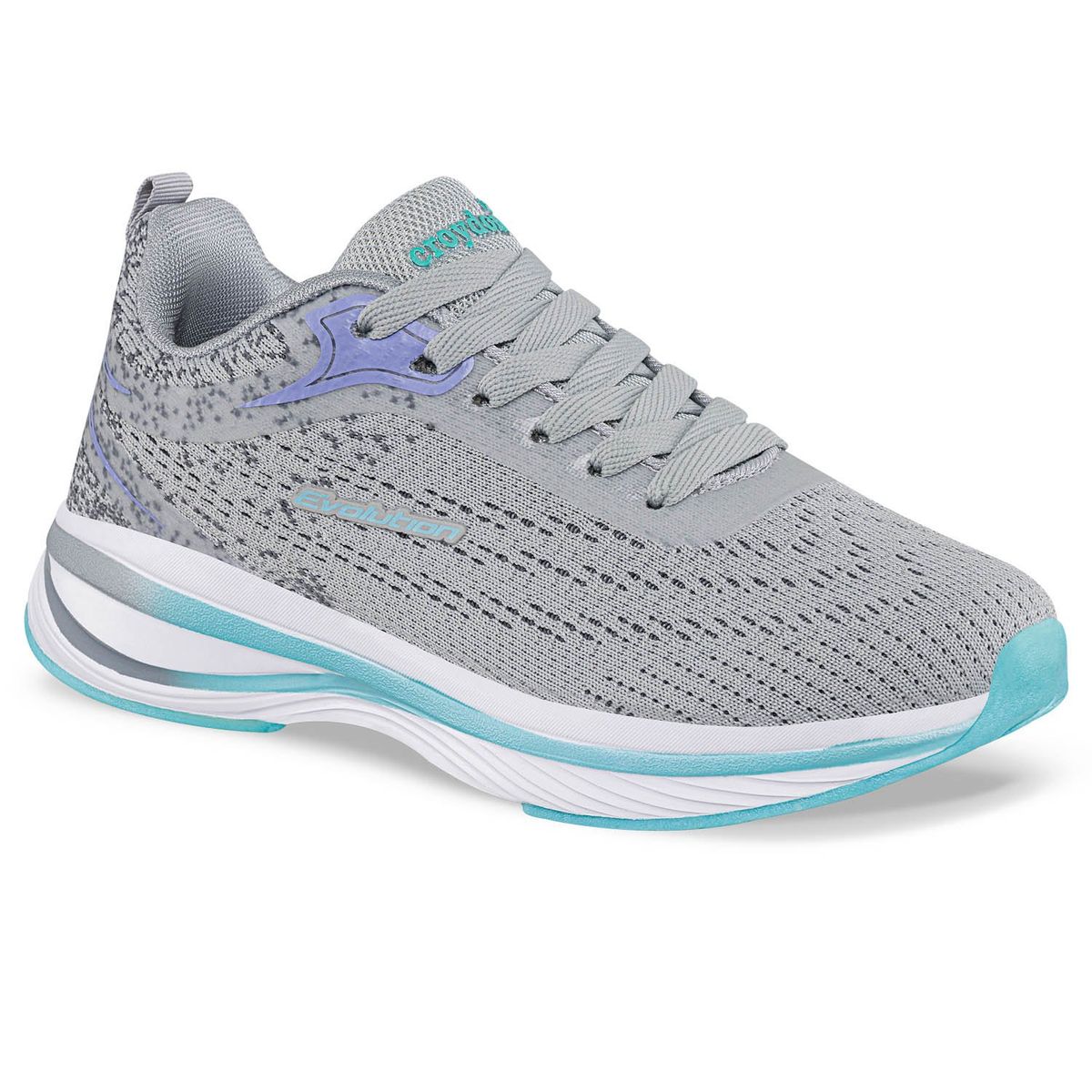 CROYDON - Tenis Running Pira Gris Croydon para Mujer