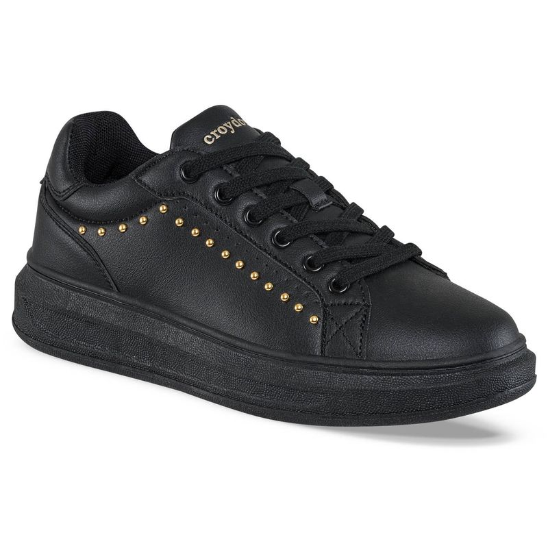CROYDON - Tenis Clopper Negro para Mujer Croydon