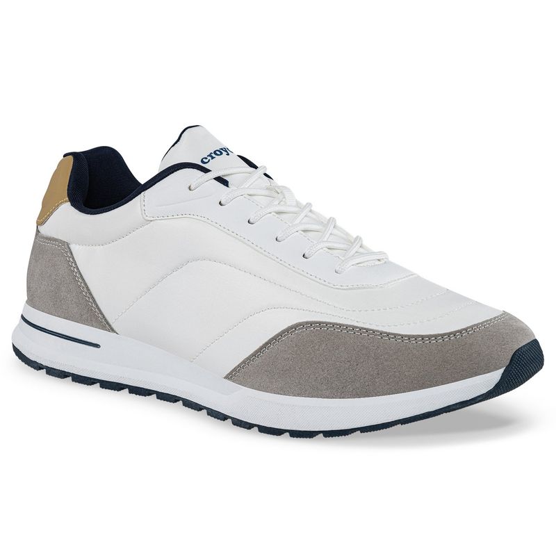 CROYDON - Tenis Urbanos Clix Blanco para Hombre Croydon
