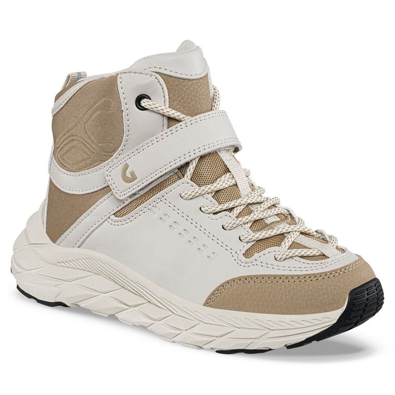 LOS GOMOSOS - Tenis Casuales Twat Beige para Niño Los Gomosos