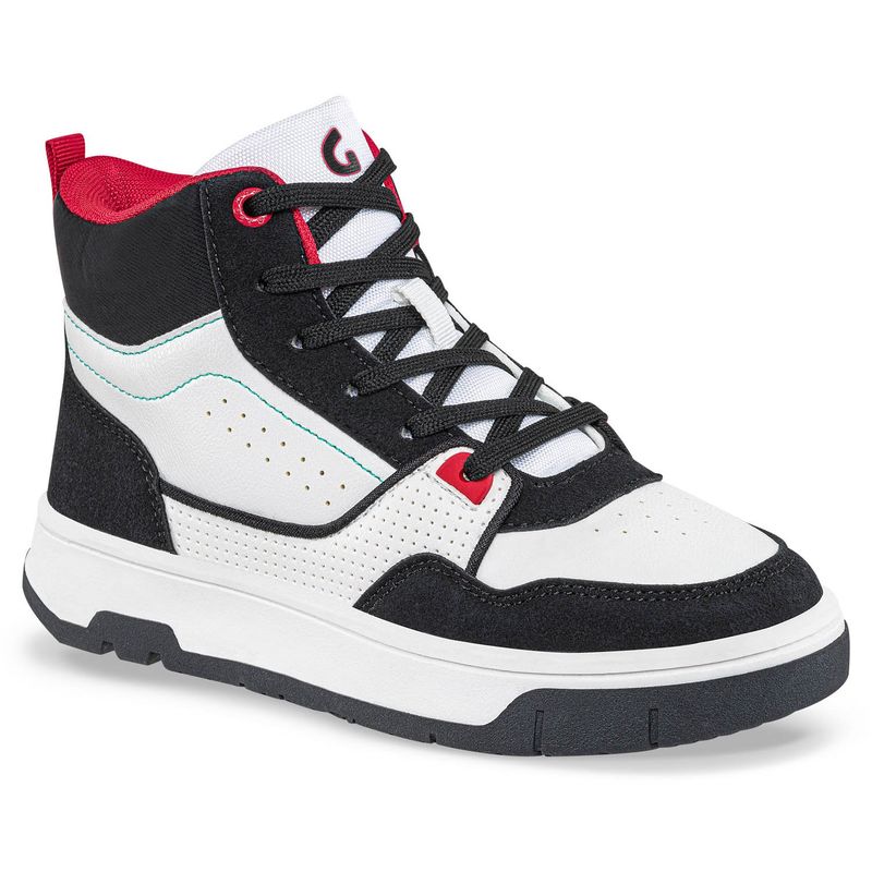 LOS GOMOSOS - Tenis Urbanos Yinko Blanco-Negro para Niño Los Gomosos