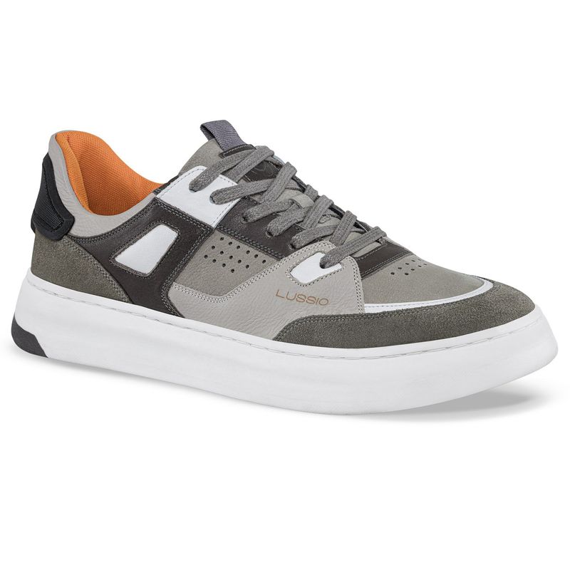 LUSSIO - Tenis Urbanos Balem Gris para Hombre Lussio