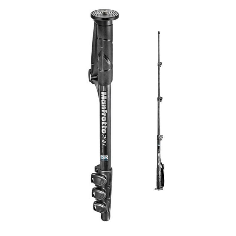 MANFROTTO - Monopod Fibra de Carbono Manfrotto 290
