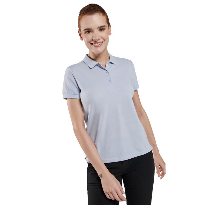 TOTTO - Camisa Polo Masara Azul Mujer