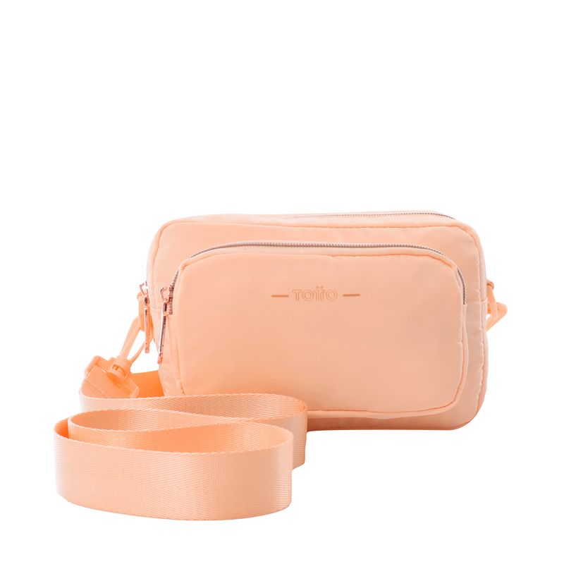 TOTTO - Bolso para Mujer 2 en 1 Funty Crossbody Durazno