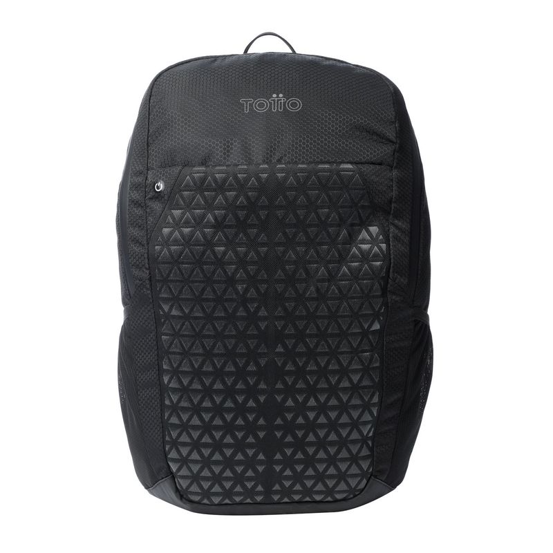 TOTTO - Morral Led para Moto Movit Porta PC 16” Negro