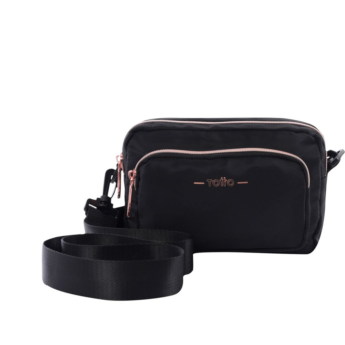 TOTTO - Bolso para Mujer 2 en 1 Funty Crossbody Negro
