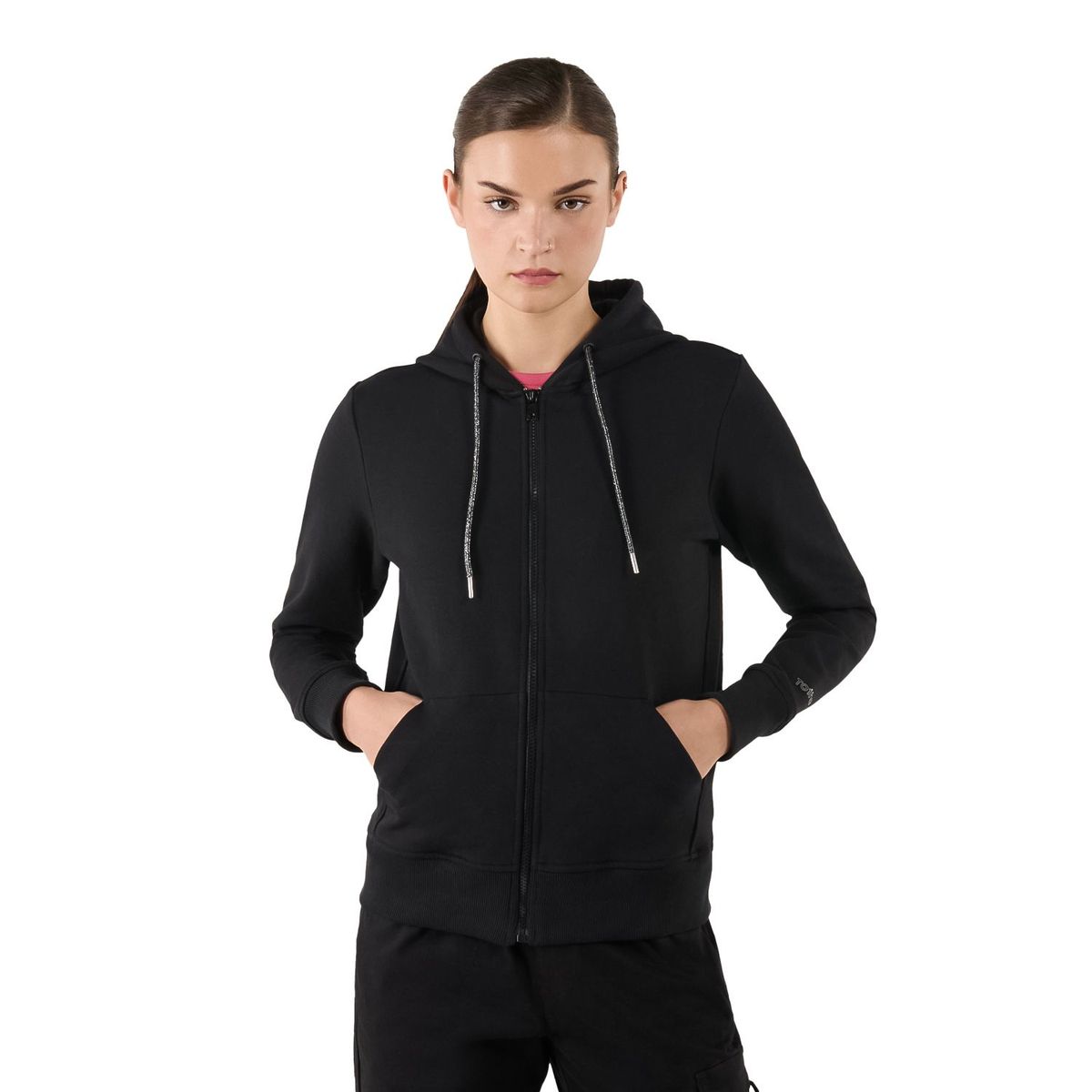 TOTTO - Buzo Para Mujer con Capota Gris Haily Totto