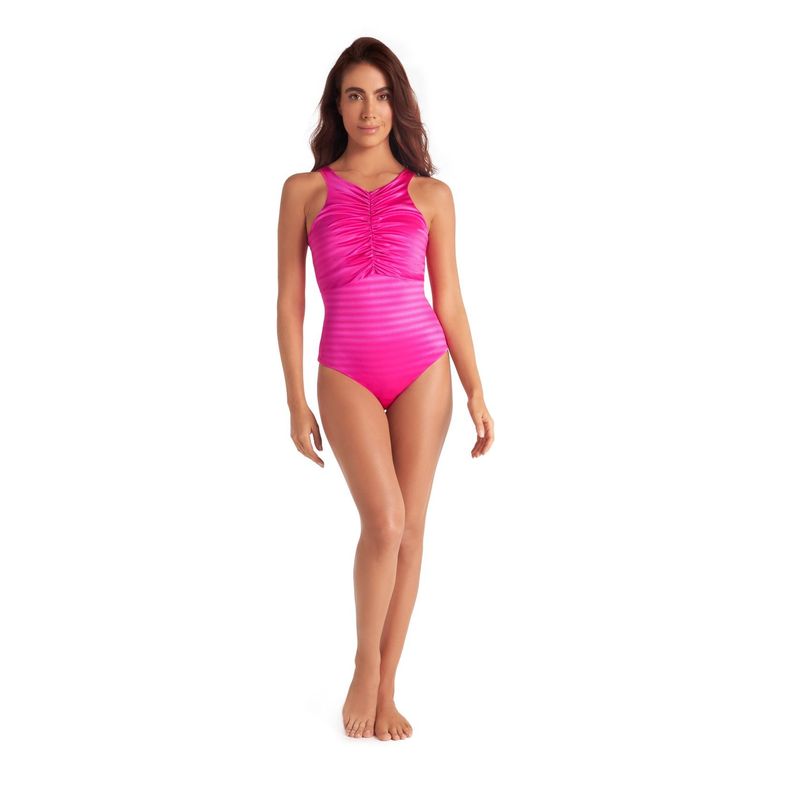 CHAMELA - Vestido De Baño Entero  Magenta 43735