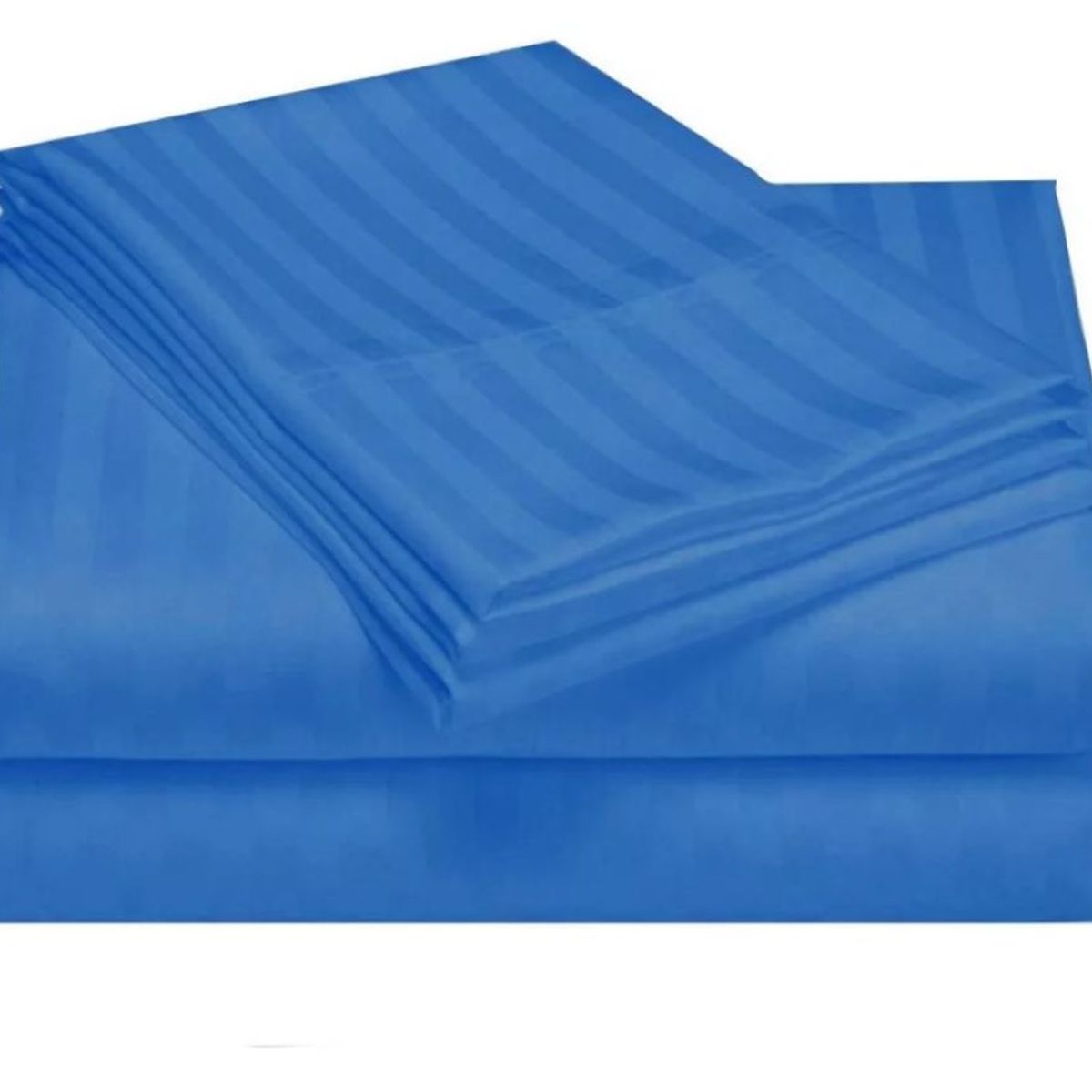 ZHOPI CO - Juego Sabanas Cama Doble Color Azul de Lujo