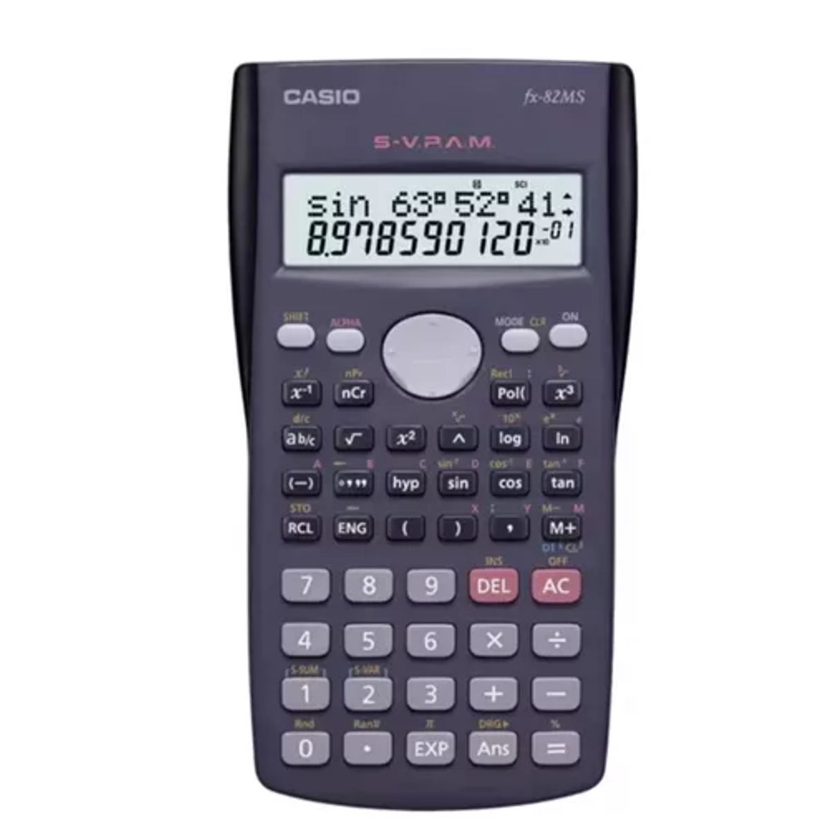 SKY - Calculadora Científica Casio Fx-82ms Color Gris