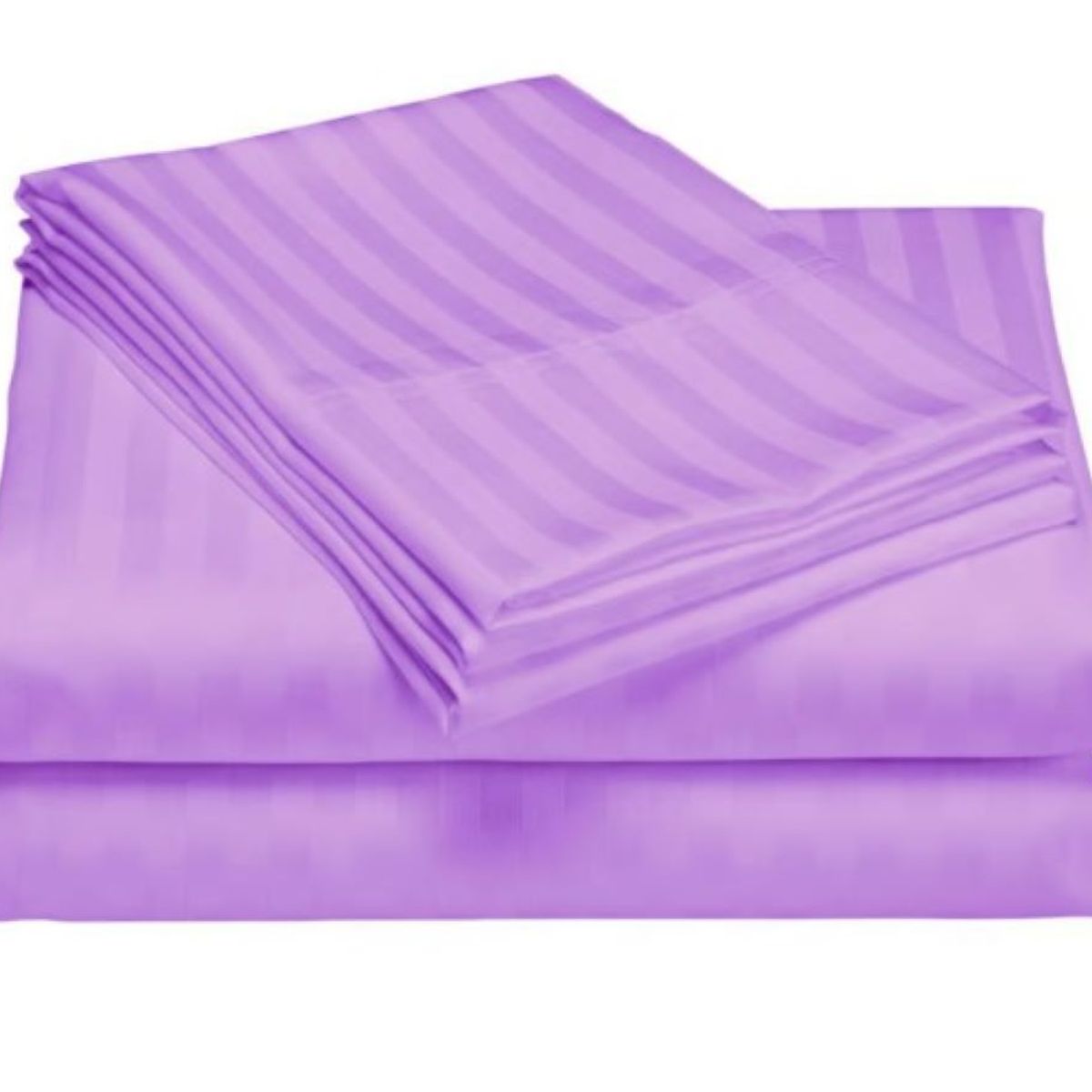 GENERICO - Juego Sabanas Cama Doble Color Lila de Lujo