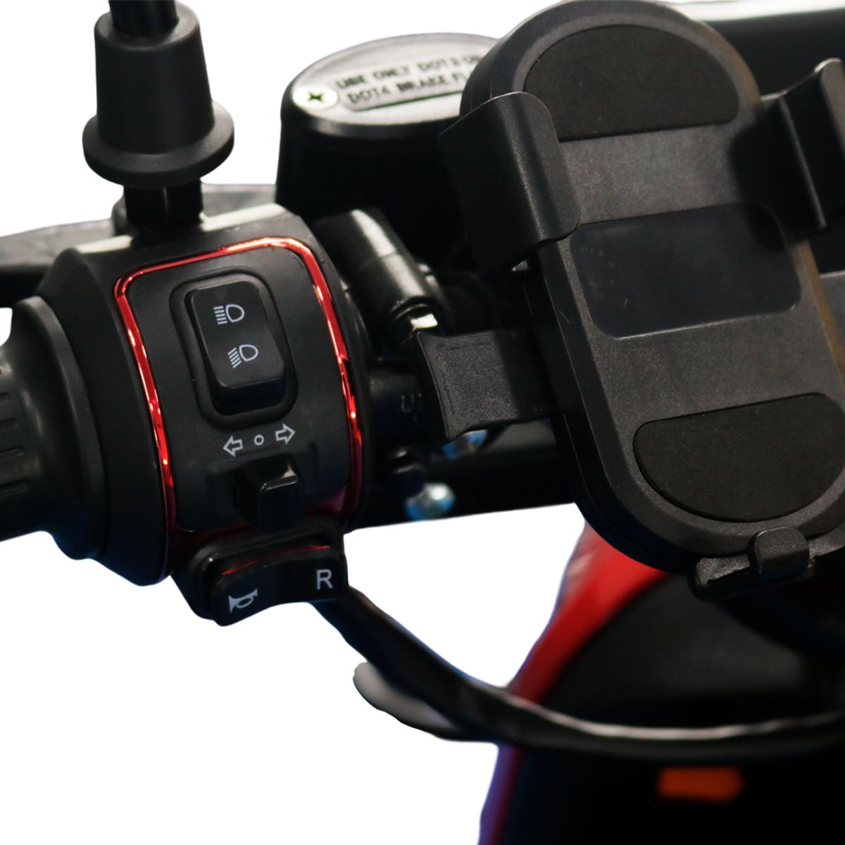 BRENSON - Ciclomotor Eléctrico Brenson Rojo Ibiza