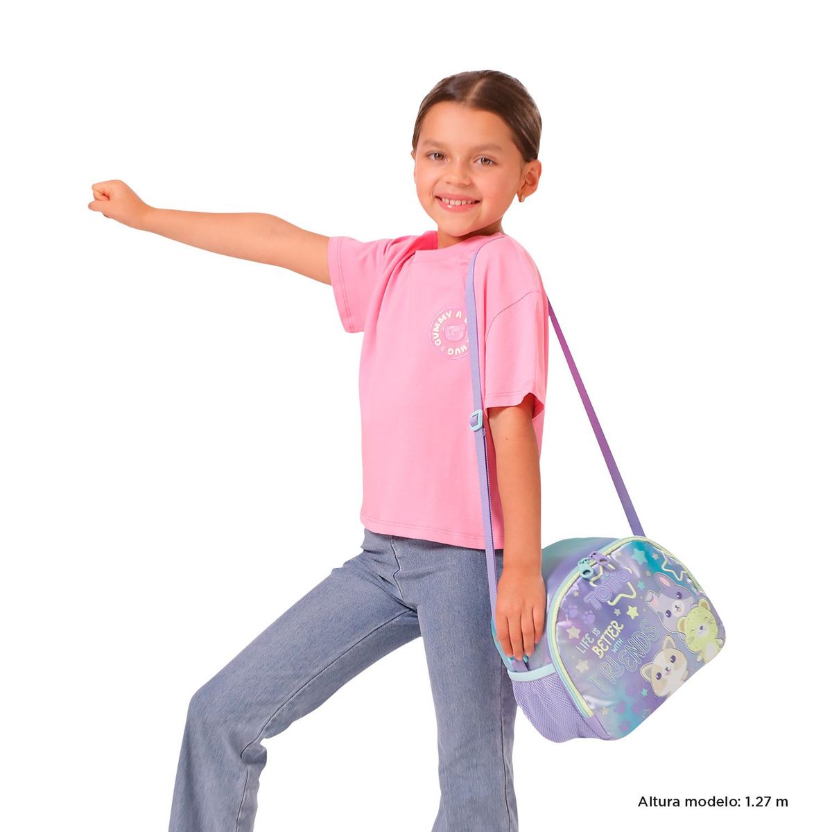 TOTTO - Lonchera con Aislamiento Térmico Friends Morado