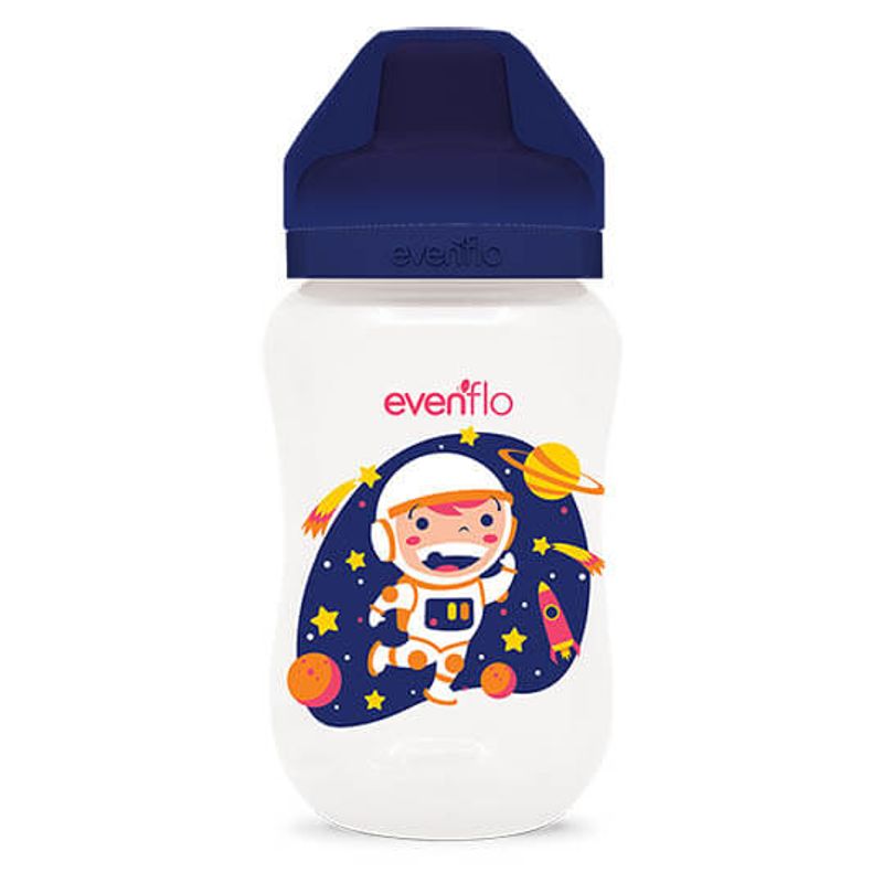 EVENFLO - Vaso Entrenador Boquilla Dura 9 onzas Astronauta - Evenflo