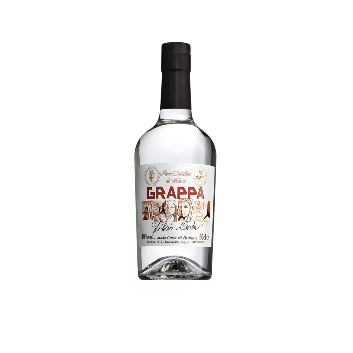 GENERICO - Licor Grappa Silvio Carta 500ml