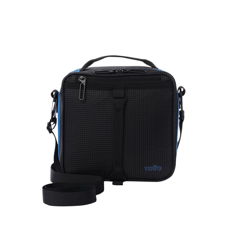 TOTTO - Lonchera Ejecutiva Dual 2 con Aislamiento Térmico Negra